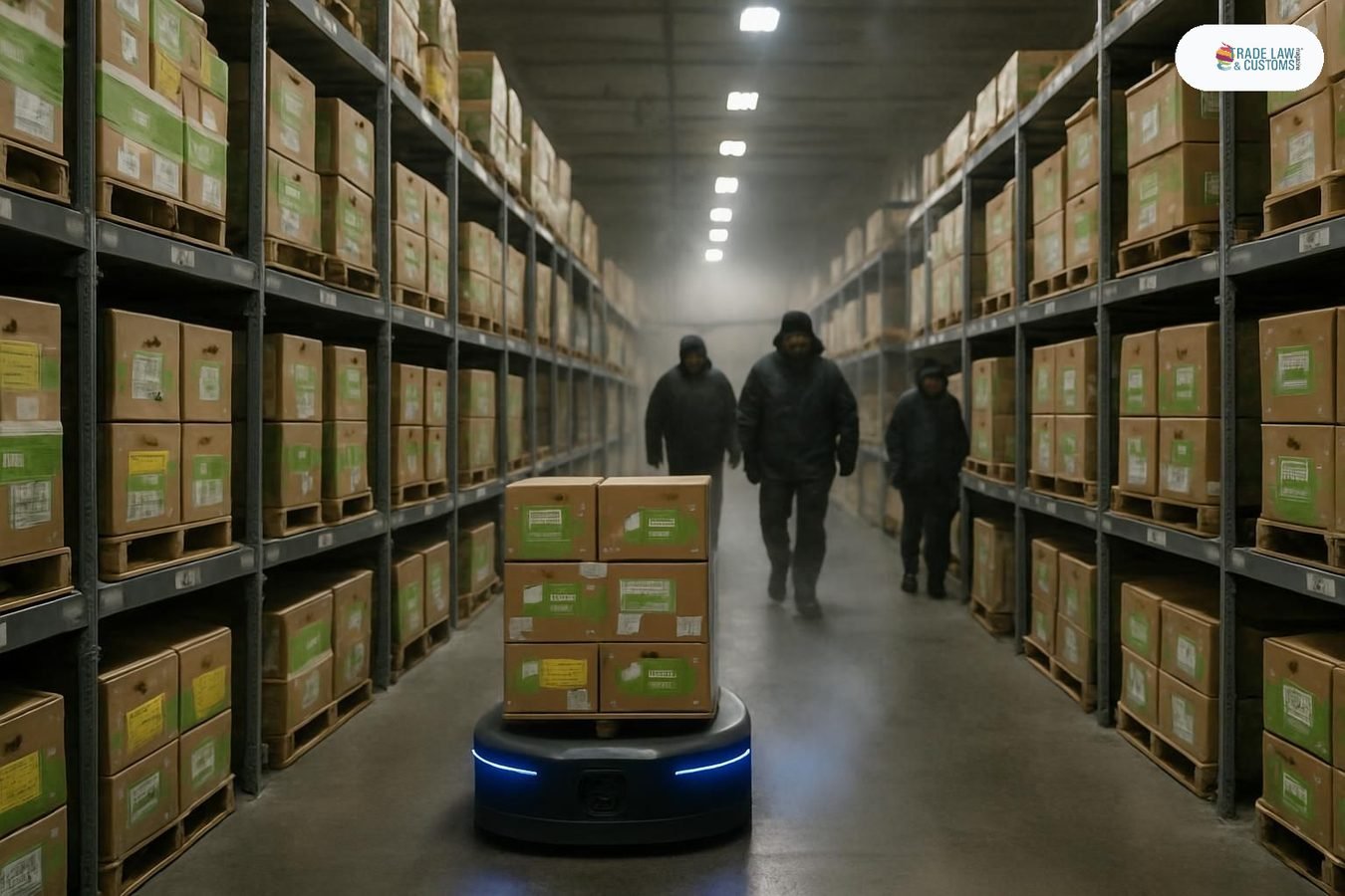 Robots en la cadena logística