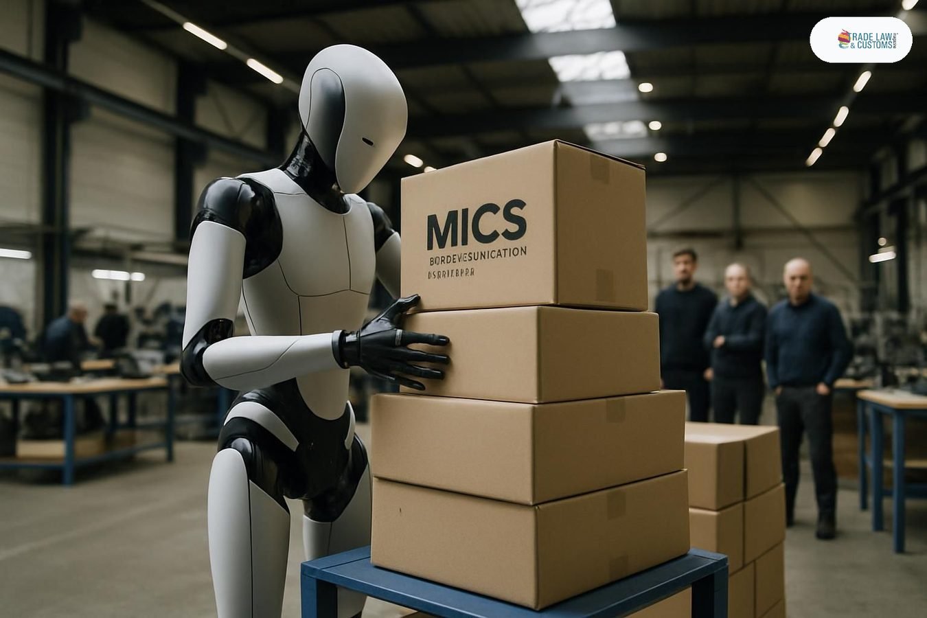 Robots en la cadena logística