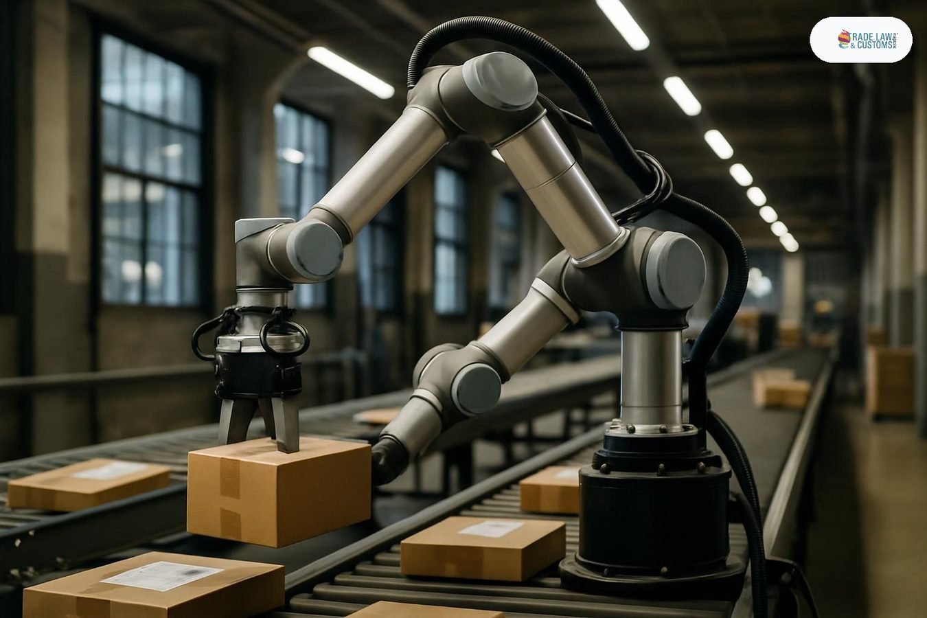 Robots en la cadena logística