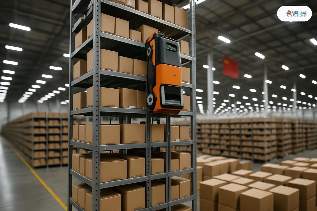 Robots en la cadena logística