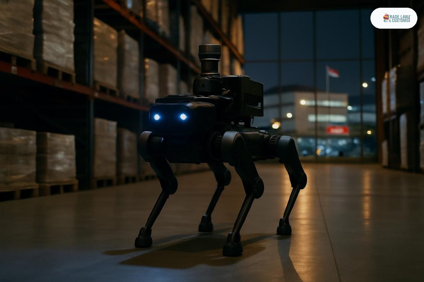 Robots en la cadena logística