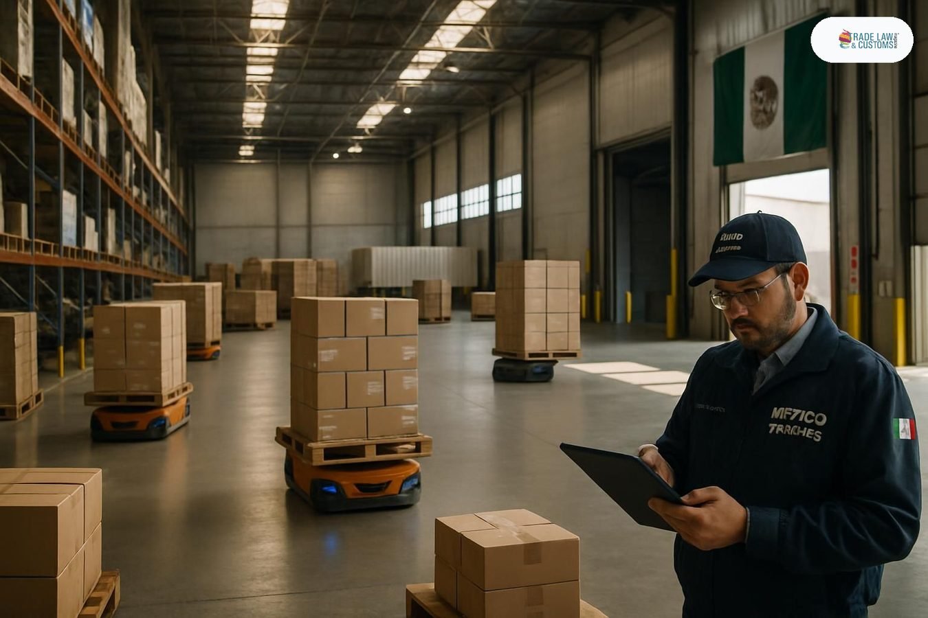 Robots en la cadena logística