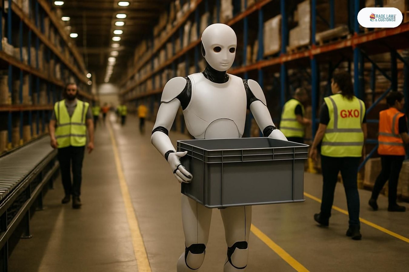 Robots en la cadena logística