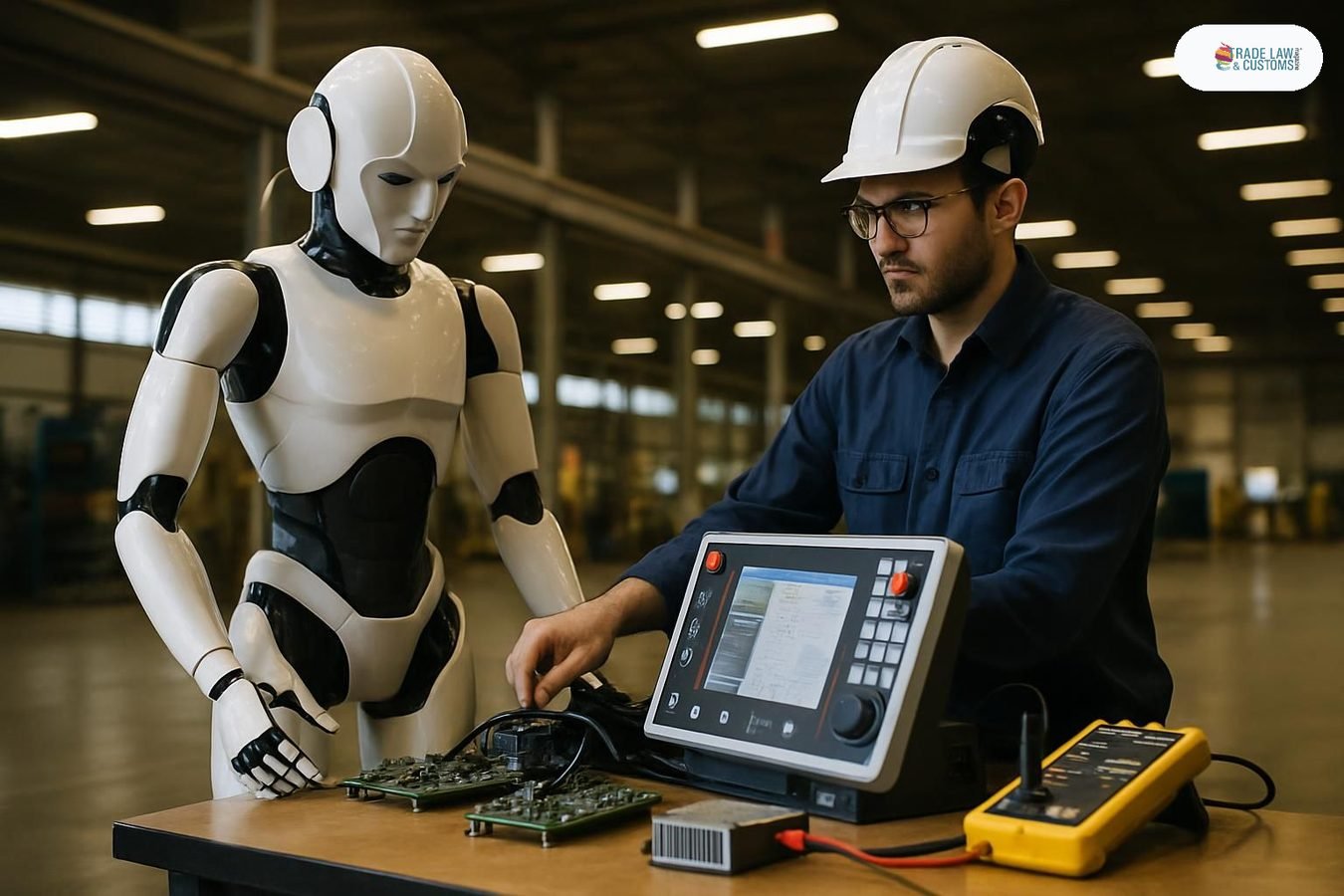 Robots en la cadena logística