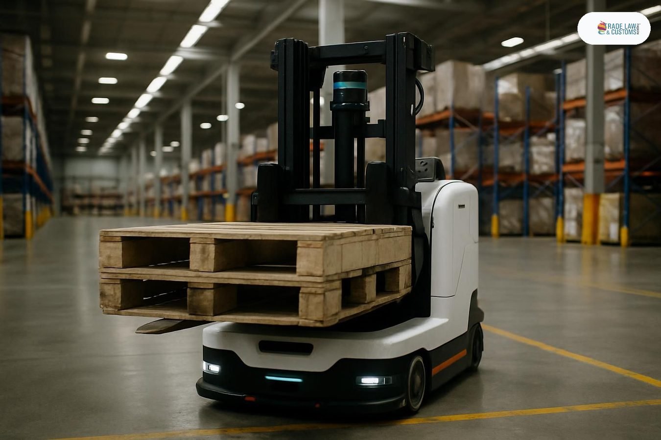 Robots en la cadena logística