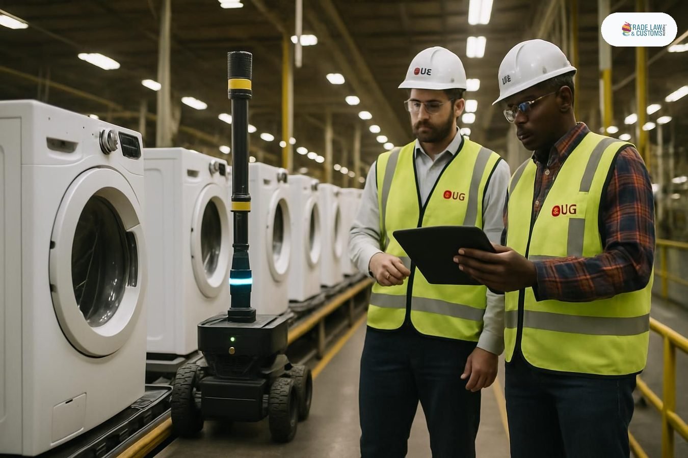 Robots en la cadena logística