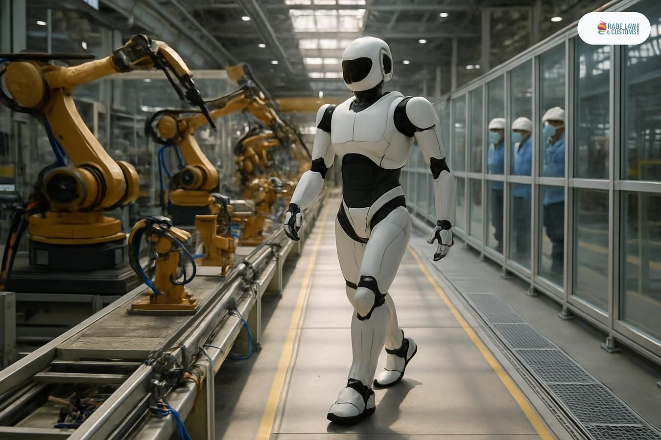 Robots en la cadena logística