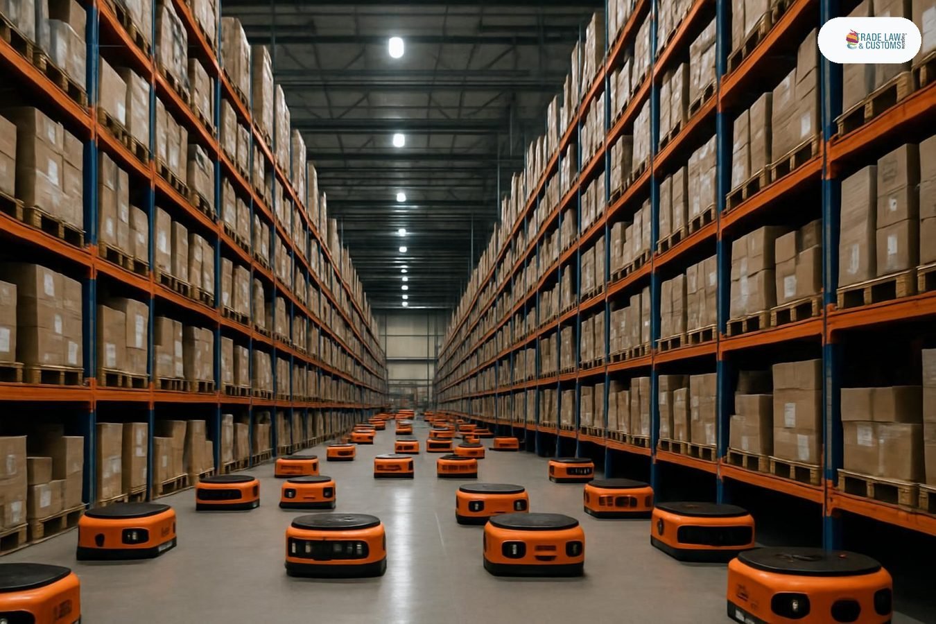 Robots en la cadena logística