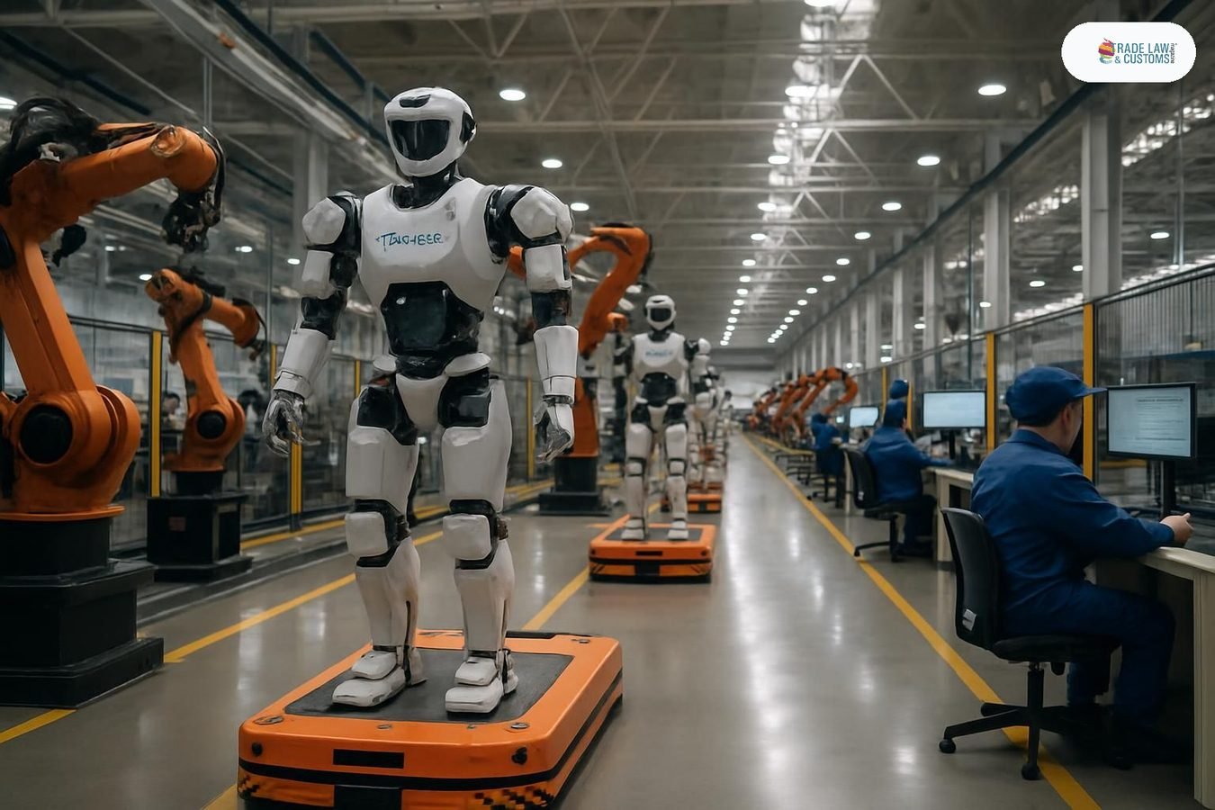 Robots en la cadena logística