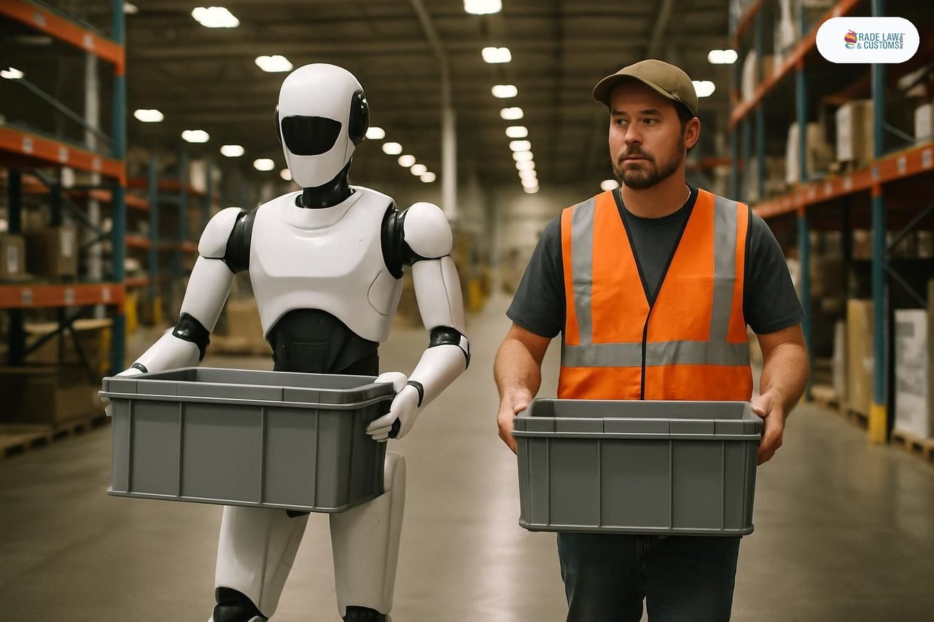 Robots en la cadena logística