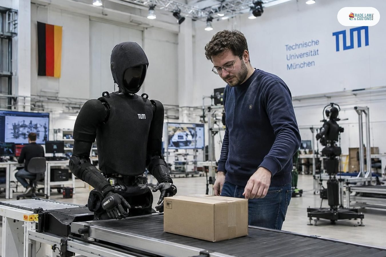 Robots en la cadena logística